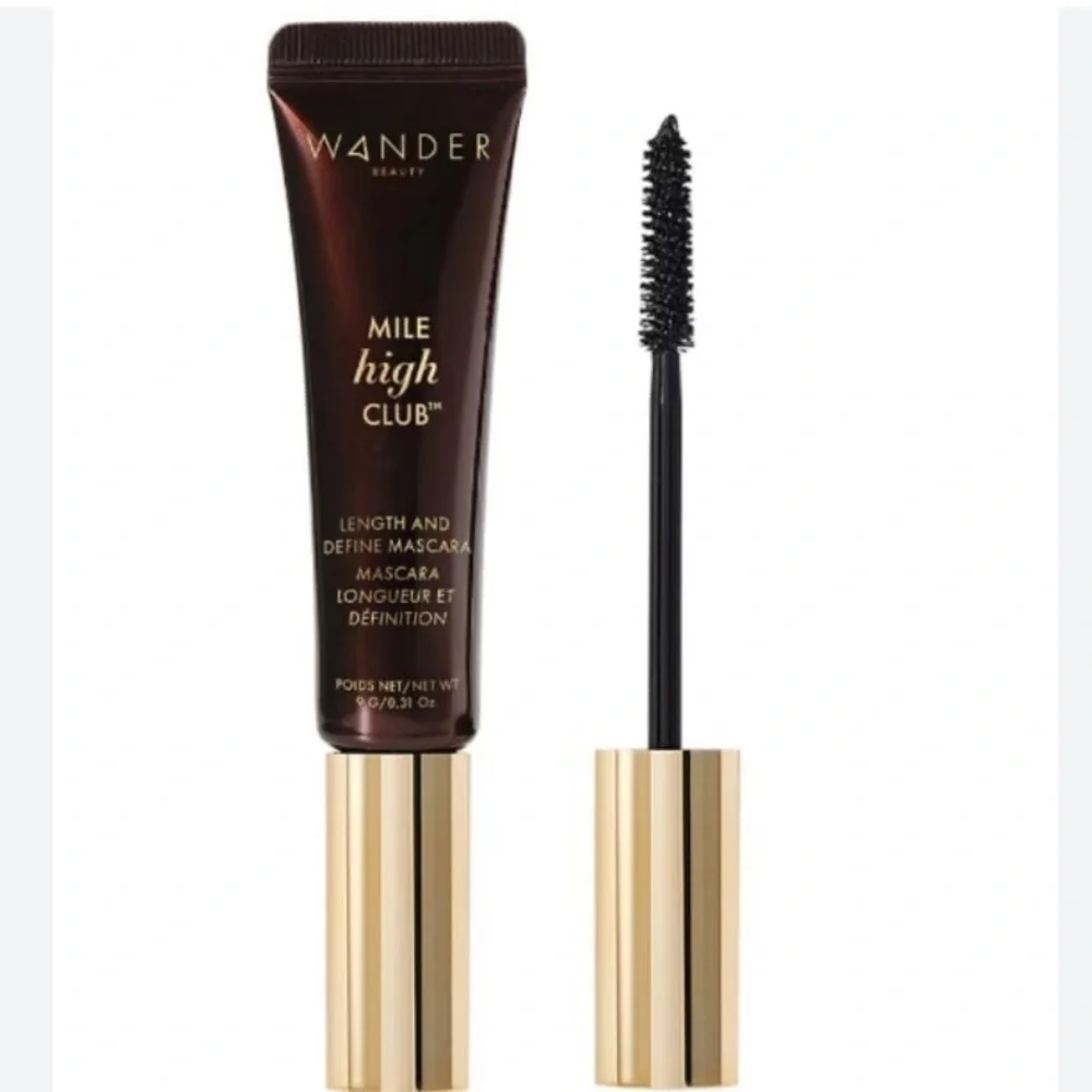 Wander Beauty Mile High Club Lengthening Mascara in Espresso Brown BNIB